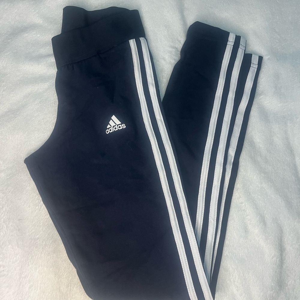 Adidas Women Navy Track Leggings